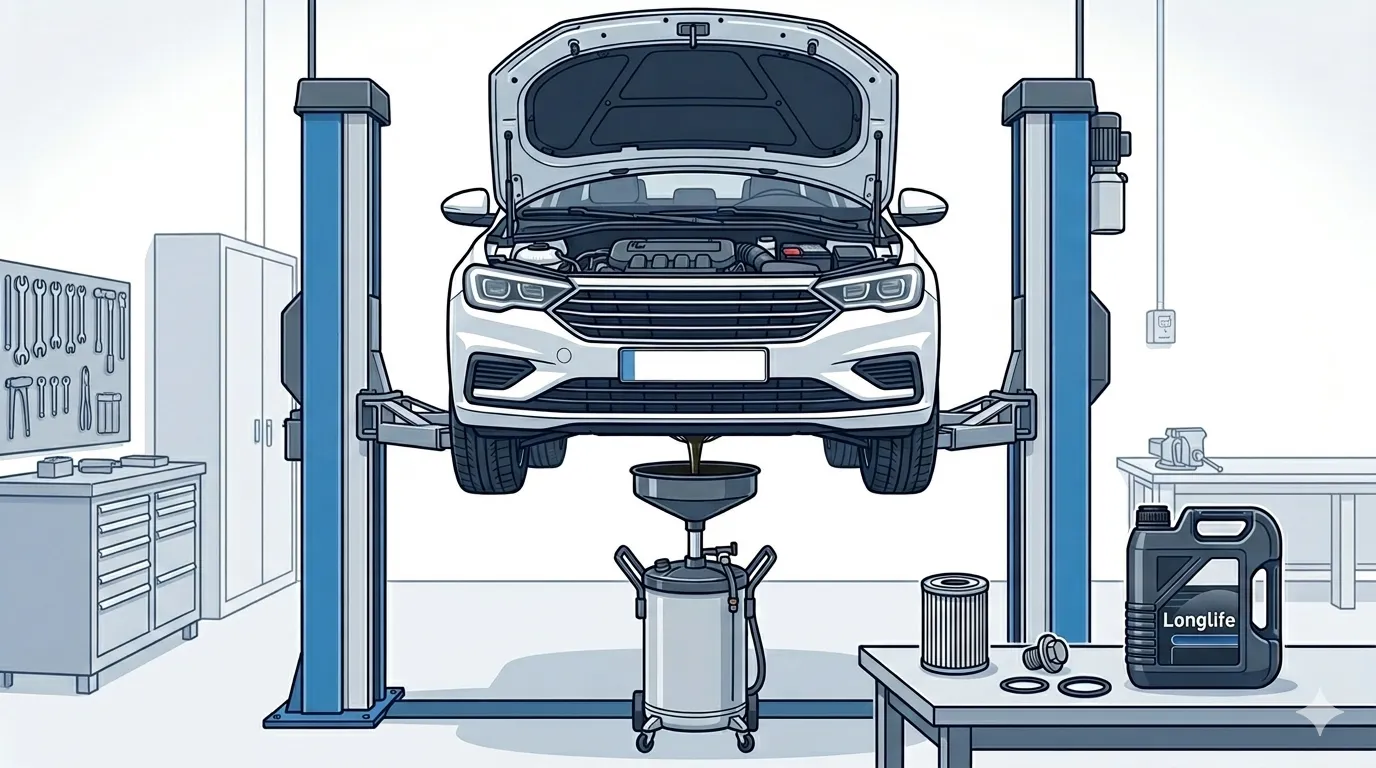 Ölwechsel bei B&G Fahrzeugtechnik München