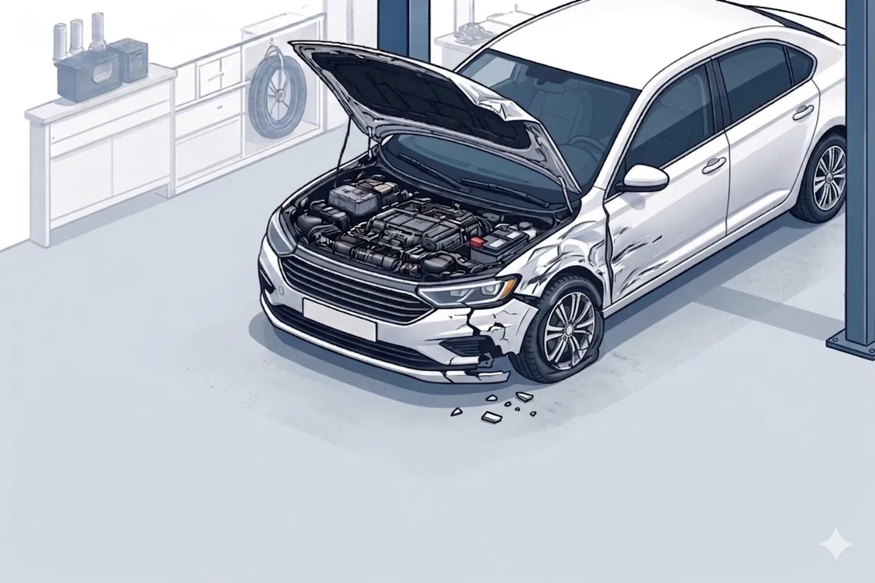 Unfallinstandsetzung bei B&G Fahrzeugtechnik München